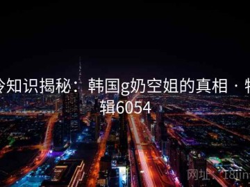 冷知识揭秘：韩国g奶空姐的真相 · 特辑6054