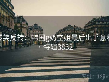 爆笑反转：韩国g奶空姐最后出乎意料 · 特辑3832