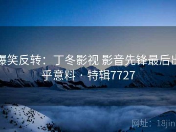 爆笑反转：丁冬影视 影音先锋最后出乎意料 · 特辑7727